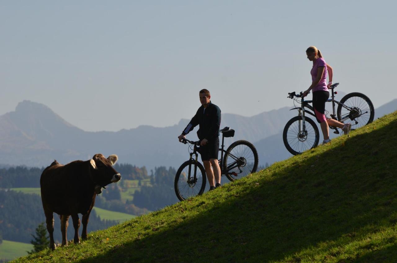 Hotel Post - Regionales Grosses Fruehstuecksbuffet - Auch Gf & Lf Scheidegg Luaran gambar